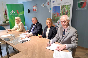 Podpisanie umowy na dofinansowanie przebudowy ul. Jana Otto i Podgórnej we Włoszakowicach