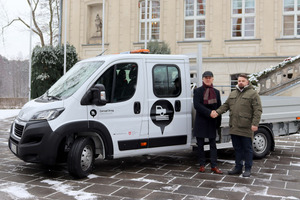 Zarząd Dróg Gminnych zakupił nowy samochód