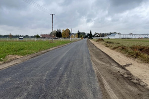 Wybudowana droga w Sądzi