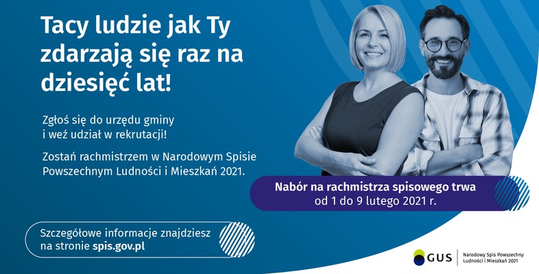 Nabór kandydatów na rachmistrzów spisowych