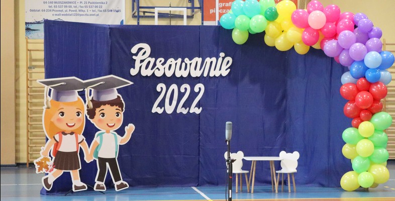 Uroczystość pasowania na ucznia w ZSO we Włoszakowicach