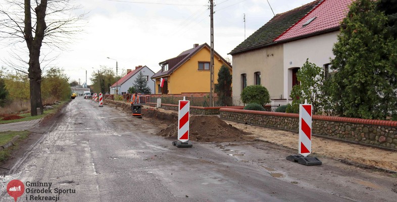 Gmina Włoszakowice realizuje kolejną ważną inwestycję drogową